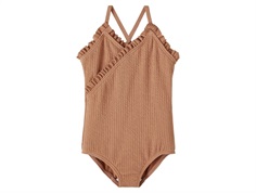 Lil Atelier mocha mousse swimsuit